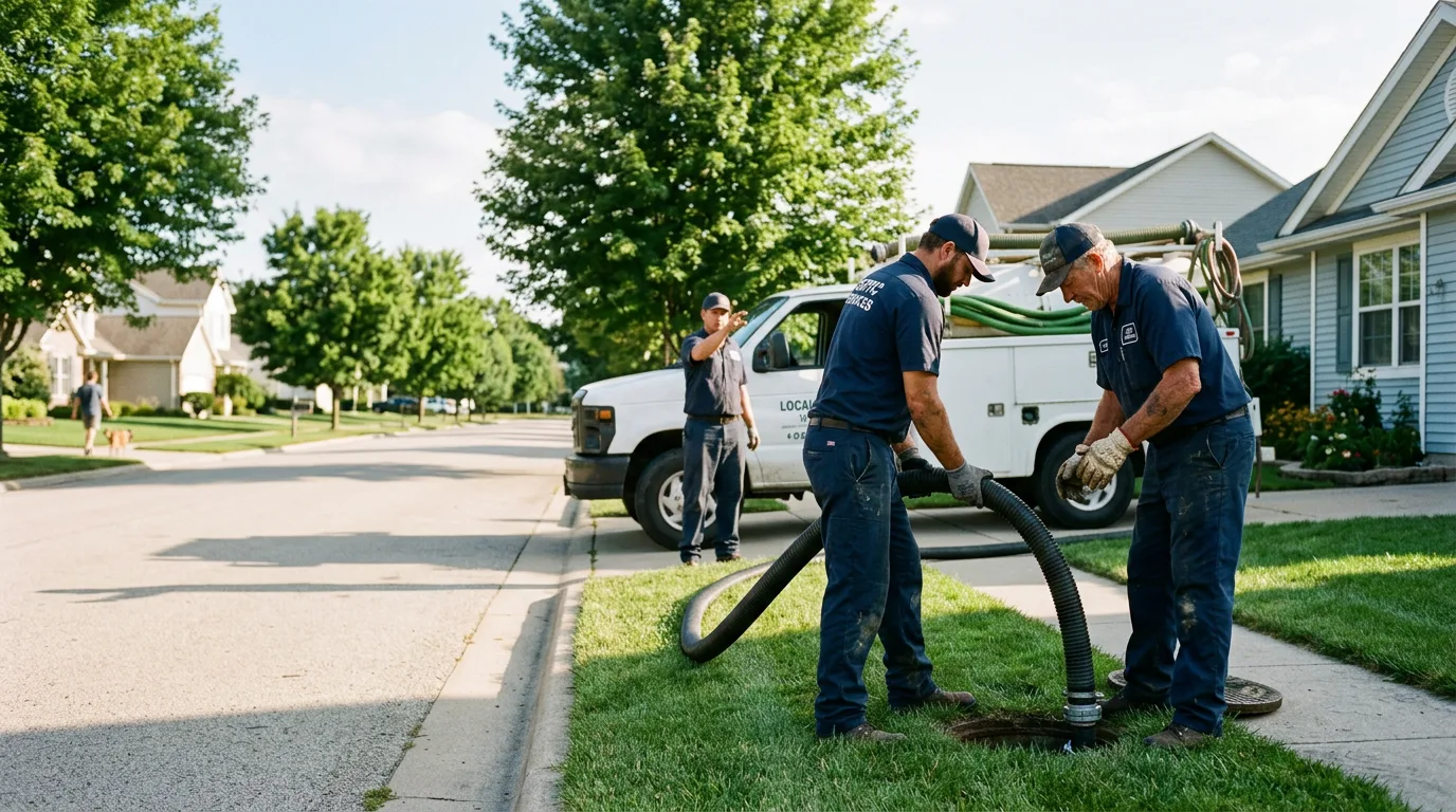 Emergency Septic Service in Hartford, AR